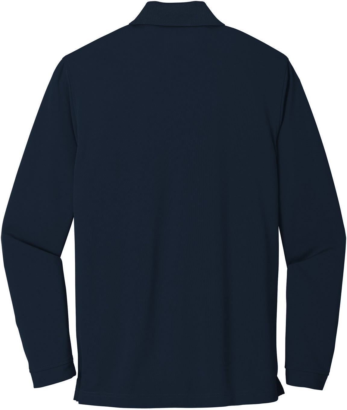 no-logo Port Authority Dry Zone UV Micro-Mesh Long Sleeve Polo-Regular-Port Authority-Thread Logic