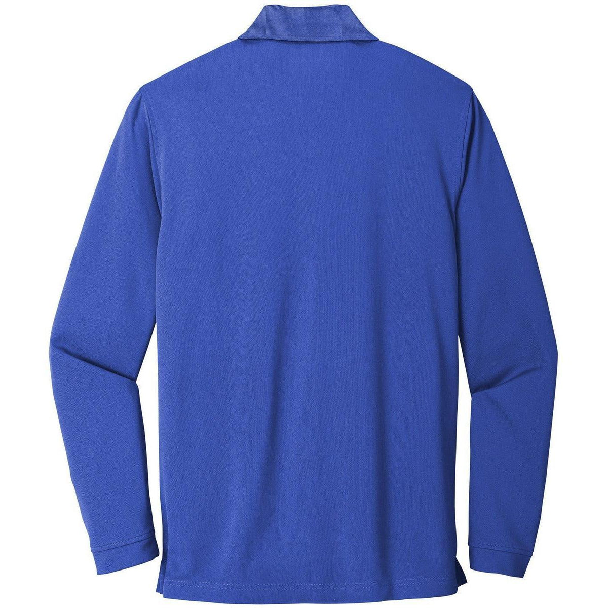 no-logo Port Authority Dry Zone UV Micro-Mesh Long Sleeve Polo-Regular-Port Authority-Thread Logic
