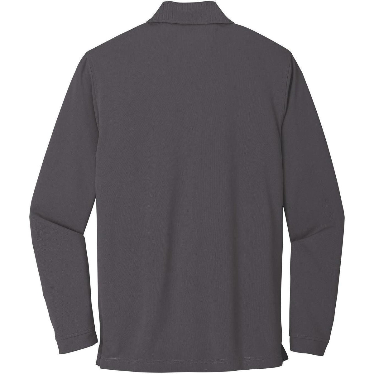 no-logo Port Authority Dry Zone UV Micro-Mesh Long Sleeve Polo-Regular-Port Authority-Thread Logic