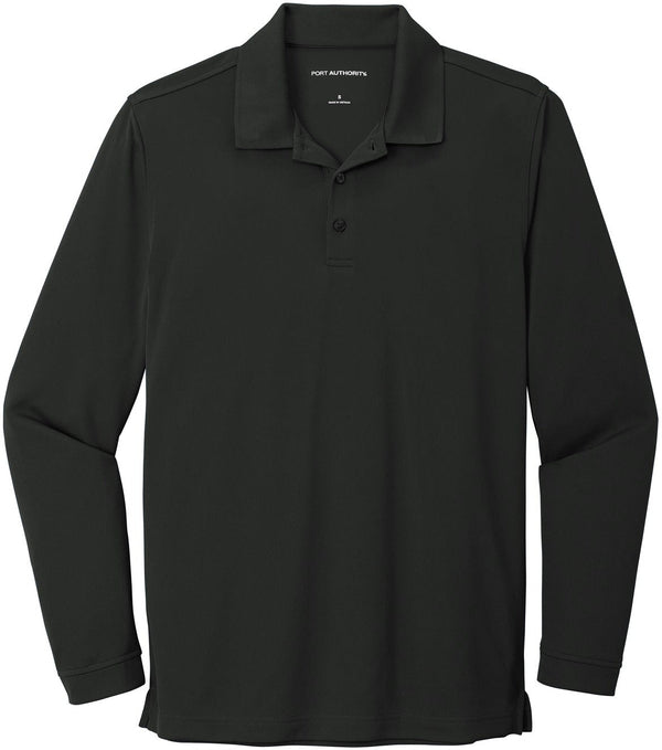 Port Authority Dry Zone UV Micro-Mesh Long Sleeve Polo