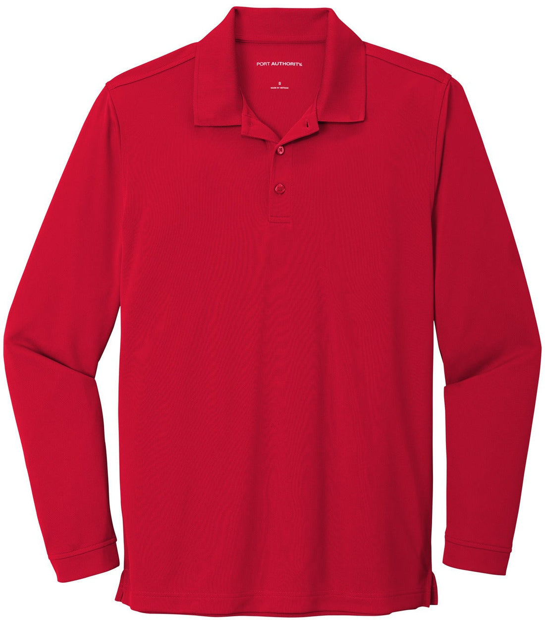 Port Authority K110LS Polo Shirt With Custom Embroidery Port Authority K110LS Polo Shirt With Custom Embroidery