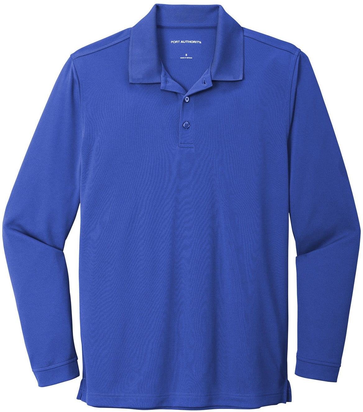 Port Authority Dry Zone UV Micro-Mesh Long Sleeve Polo