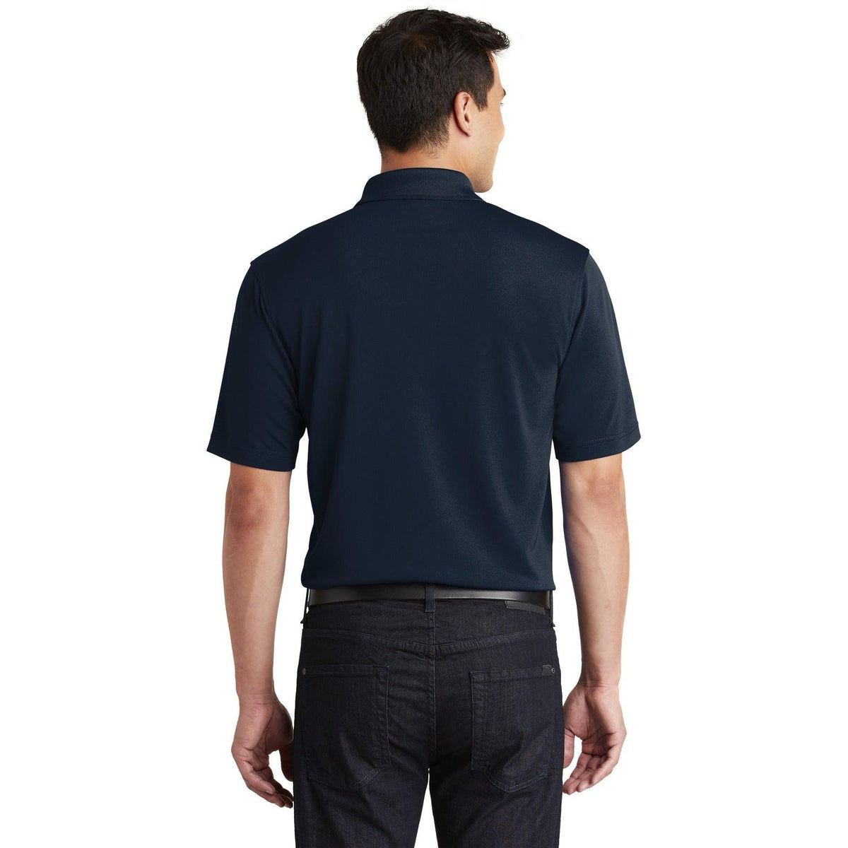 no-logo Port Authority Dry Zone UV Micro-Mesh Pocket Polo-Regular-Port Authority-Thread Logic