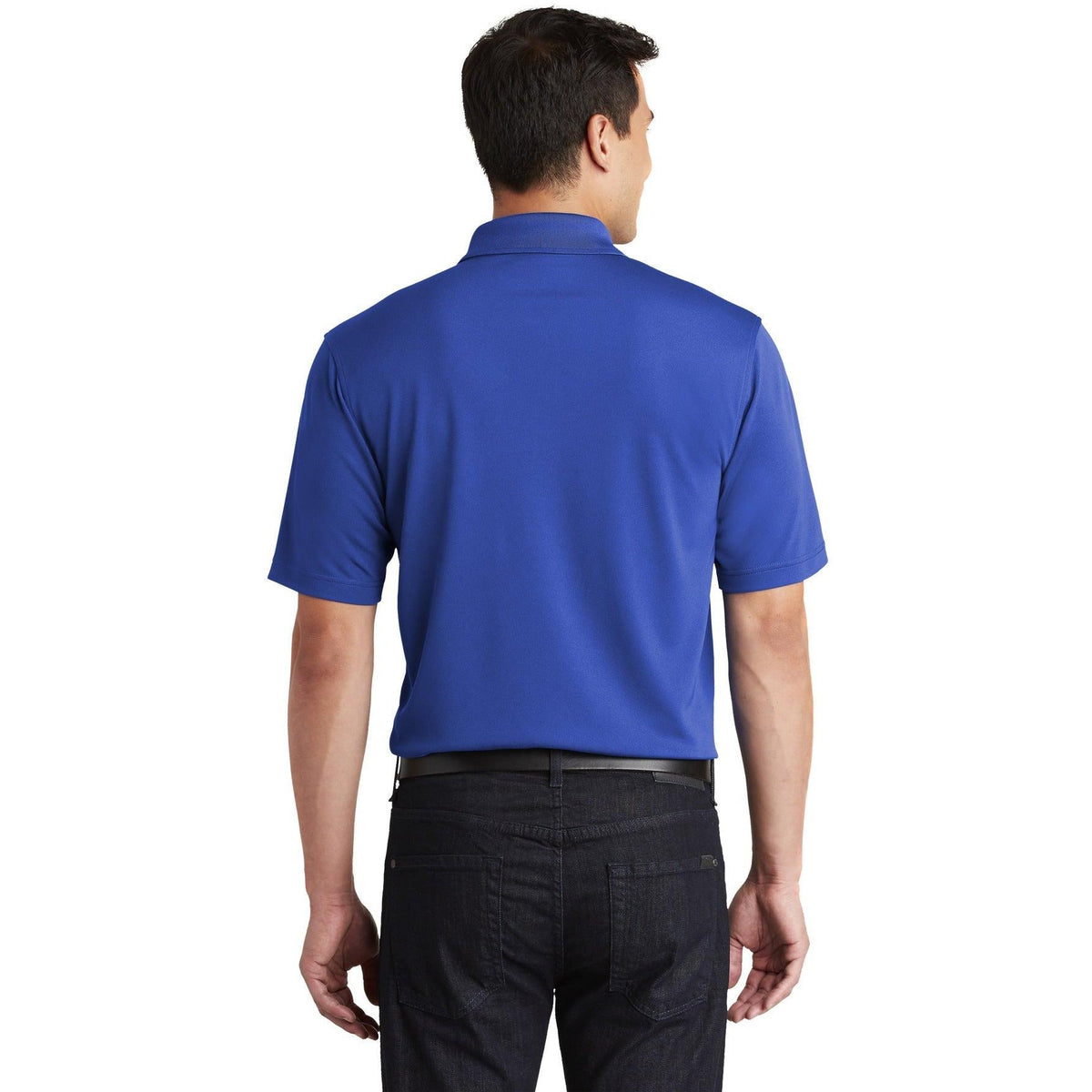no-logo Port Authority Dry Zone UV Micro-Mesh Pocket Polo-Regular-Port Authority-Thread Logic