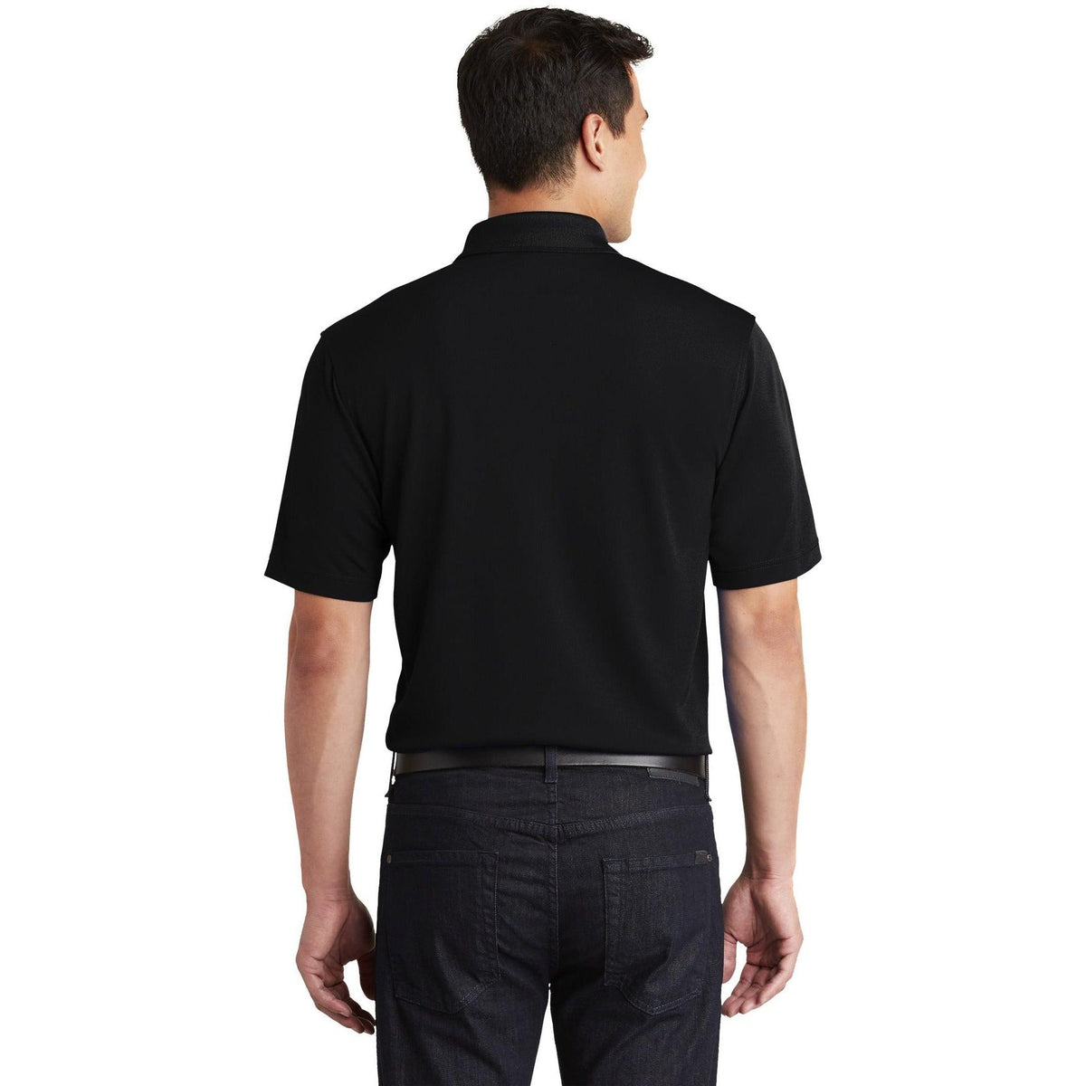 no-logo Port Authority Dry Zone UV Micro-Mesh Pocket Polo-Regular-Port Authority-Thread Logic