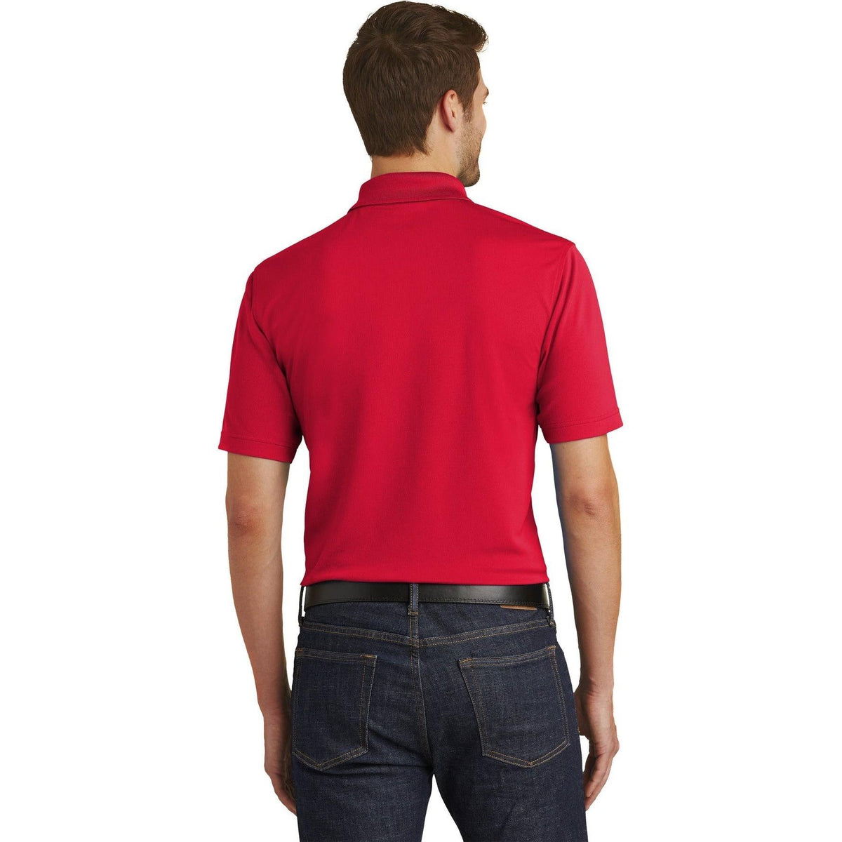no-logo Port Authority Dry Zone UV Micro-Mesh Polo-Regular-Port Authority-Thread Logic