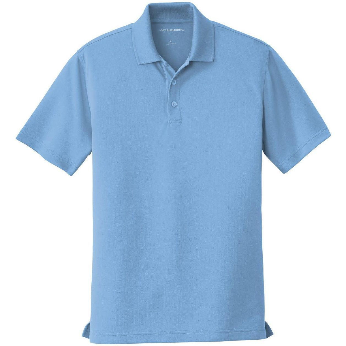 no-logo Port Authority Dry Zone UV Micro-Mesh Polo-Regular-Port Authority-Carolina Blue-S-Thread Logic