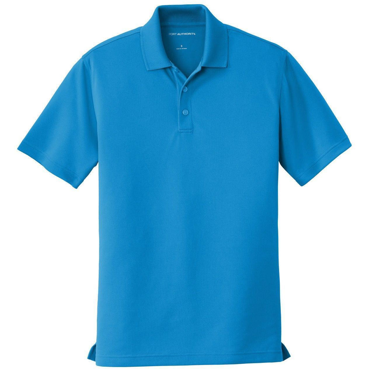 no-logo Port Authority Dry Zone UV Micro-Mesh Polo-Regular-Port Authority-Coastal Blue-S-Thread Logic