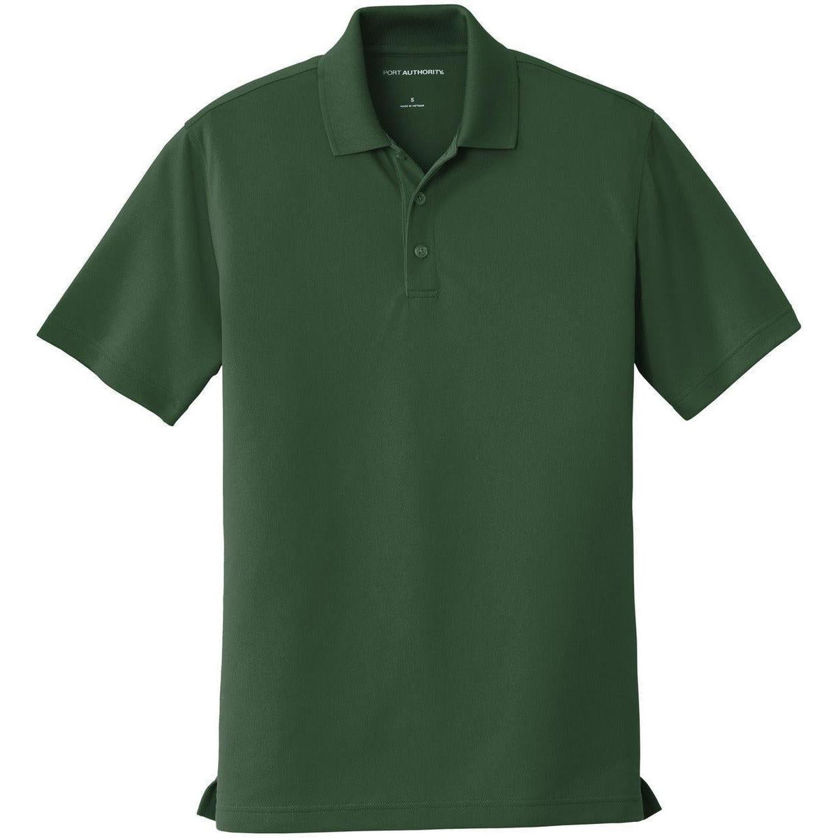 no-logo Port Authority Dry Zone UV Micro-Mesh Polo-Regular-Port Authority-Deep Forest Green-S-Thread Logic