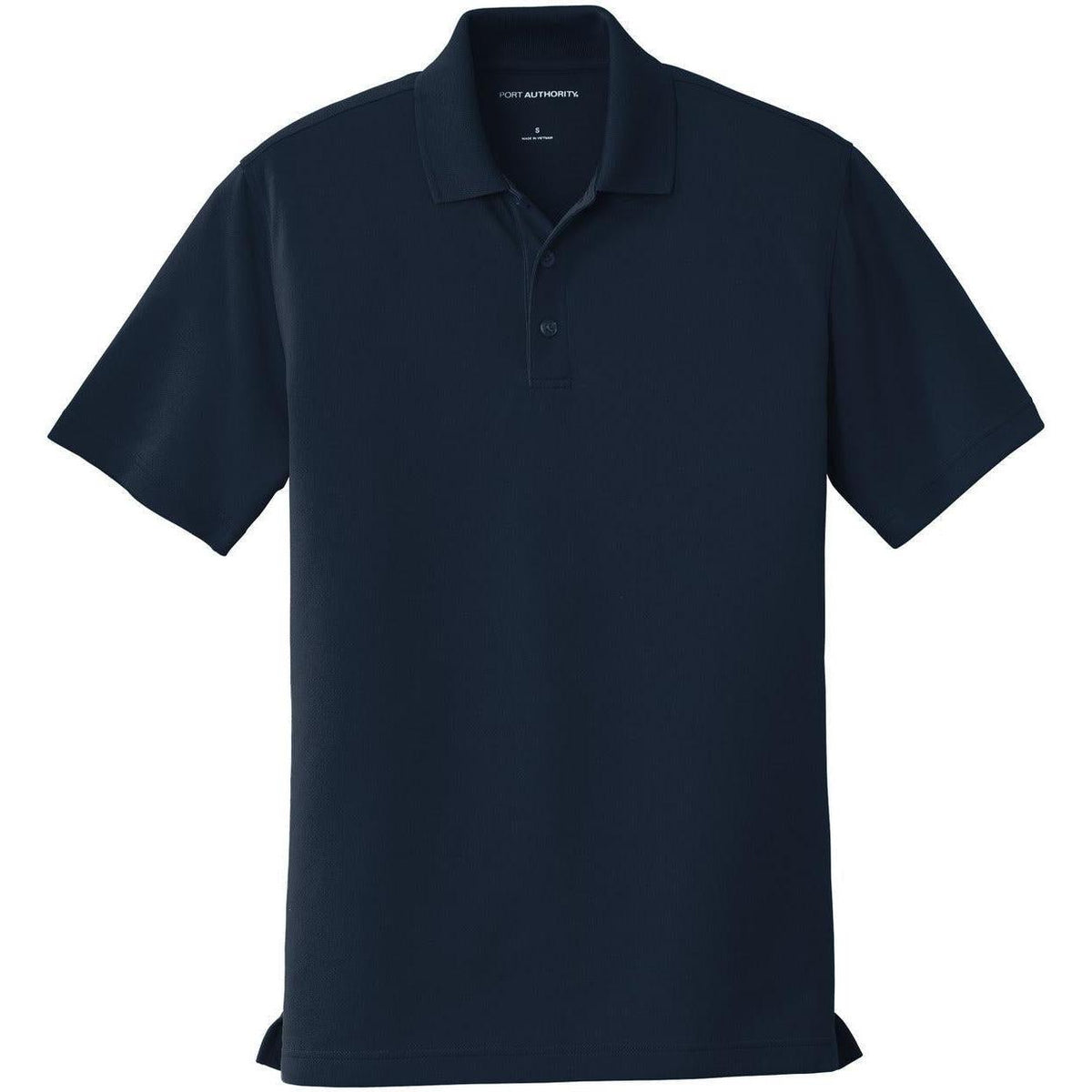 no-logo Port Authority Dry Zone UV Micro-Mesh Polo-Regular-Port Authority-River Blue Navy-S-Thread Logic