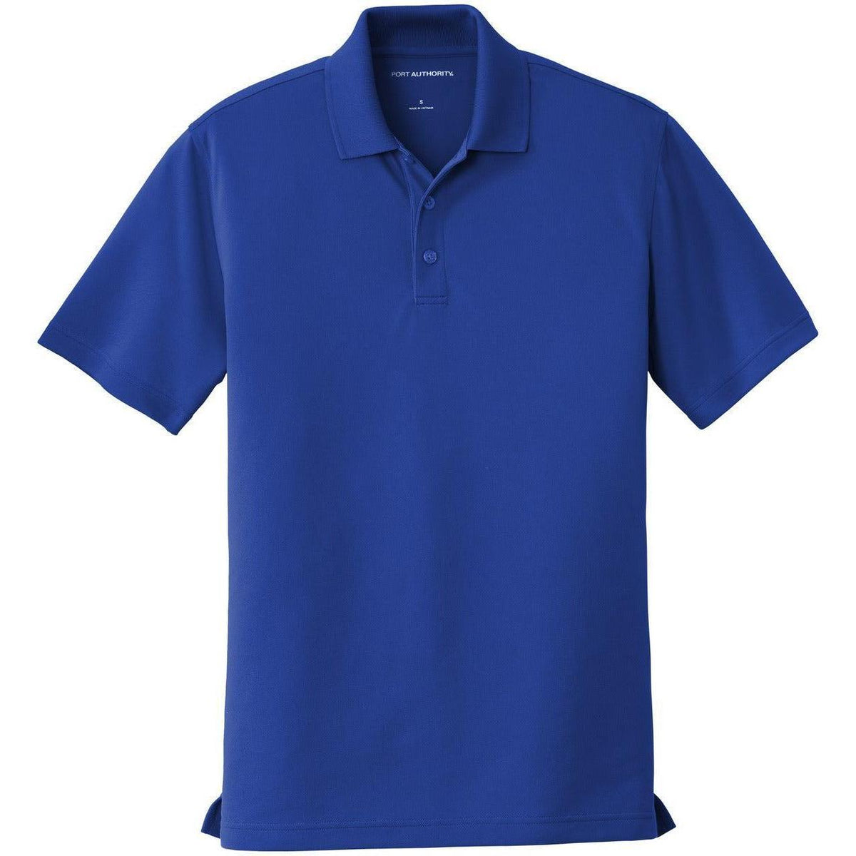 no-logo Port Authority Dry Zone UV Micro-Mesh Polo-Regular-Port Authority-True Royal-S-Thread Logic