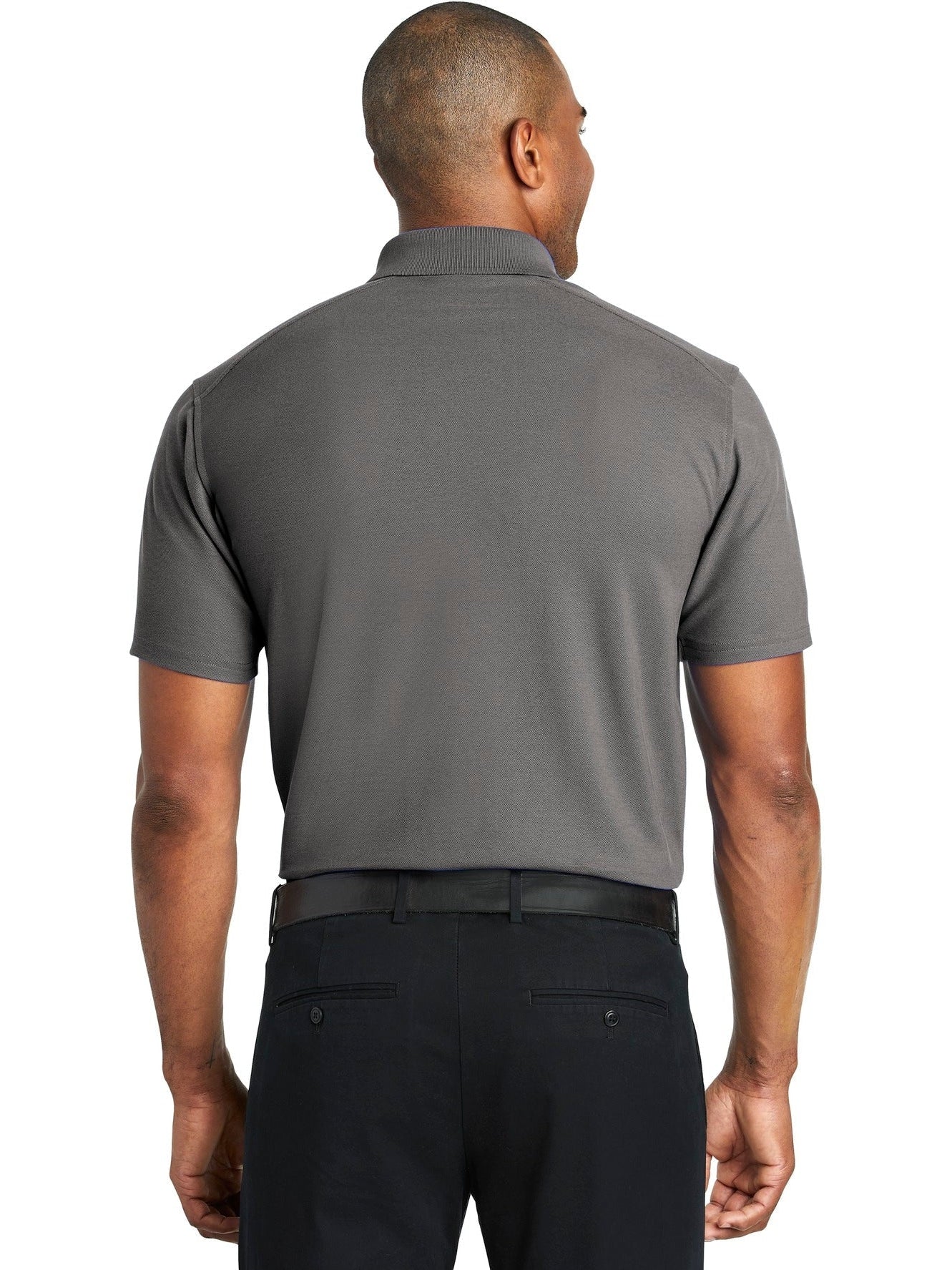 no-logo Port Authority EZPerformance Pique Polo-Regular-Port Authority-Thread Logic