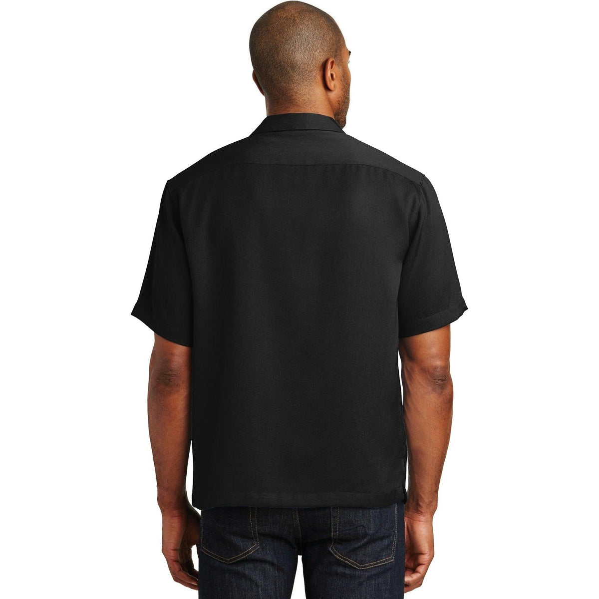 no-logo Port Authority Easy Care Camp Shirt-Dress Shirts-Port Authority-Thread Logic