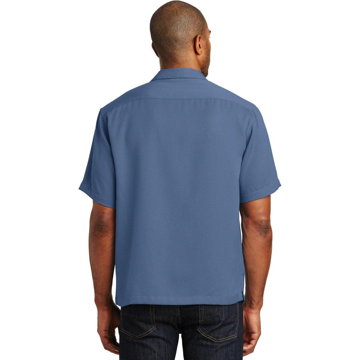 no-logo Port Authority Easy Care Camp Shirt-Dress Shirts-Port Authority-Thread Logic
