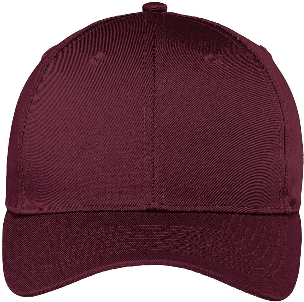 Port Authority Easy Care Cap-Regular-Port Authority-Burgundy-OSFA-Thread Logic 