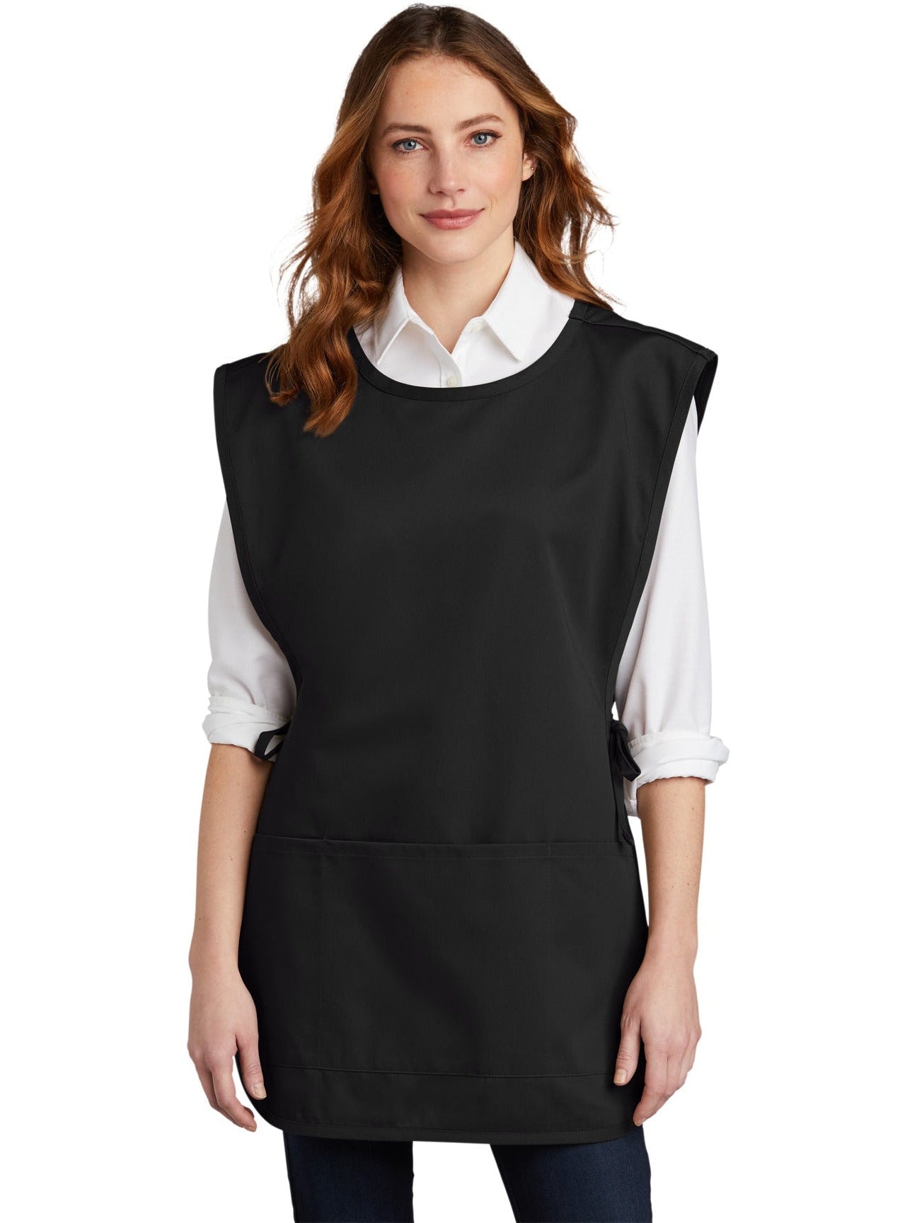 no-logo Port Authority Easy Care Cobbler Apron With Stain Release-Regular-Port Authority-Thread Logic
