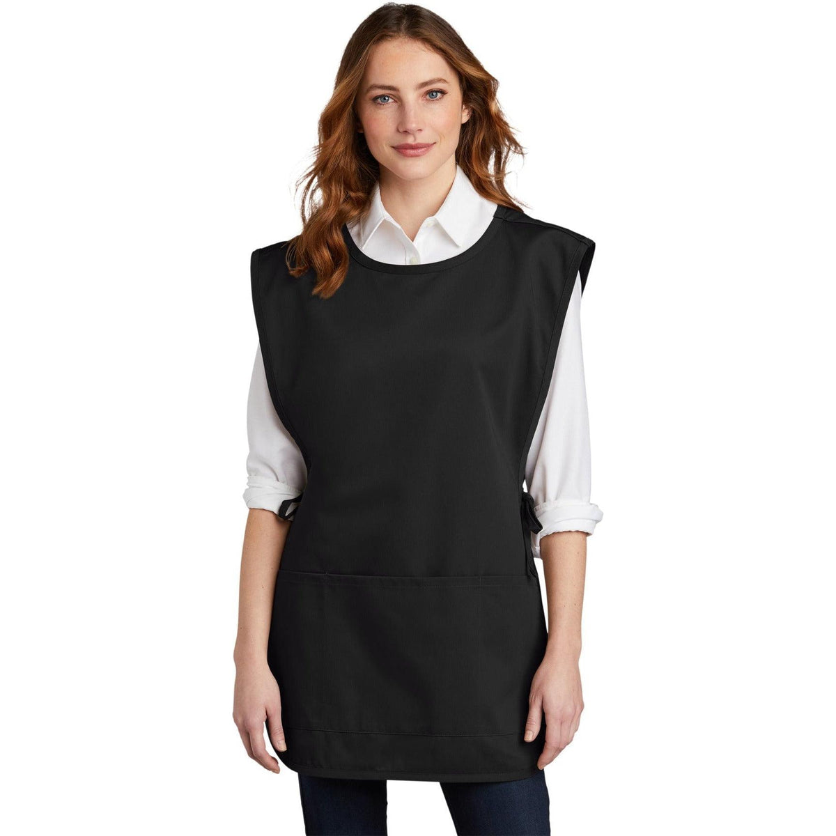 no-logo Port Authority Easy Care Cobbler Apron With Stain Release-Regular-Port Authority-Thread Logic