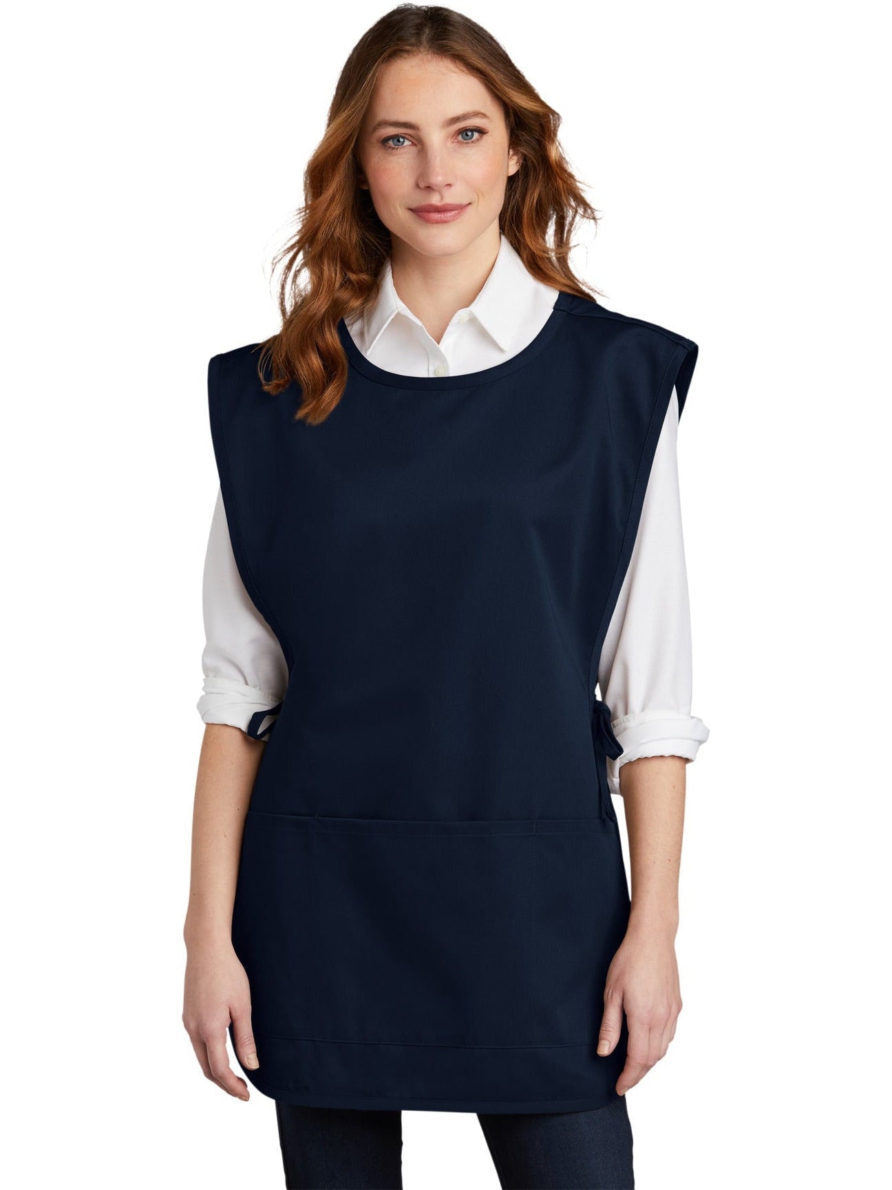 no-logo Port Authority Easy Care Cobbler Apron With Stain Release-Regular-Port Authority-Thread Logic