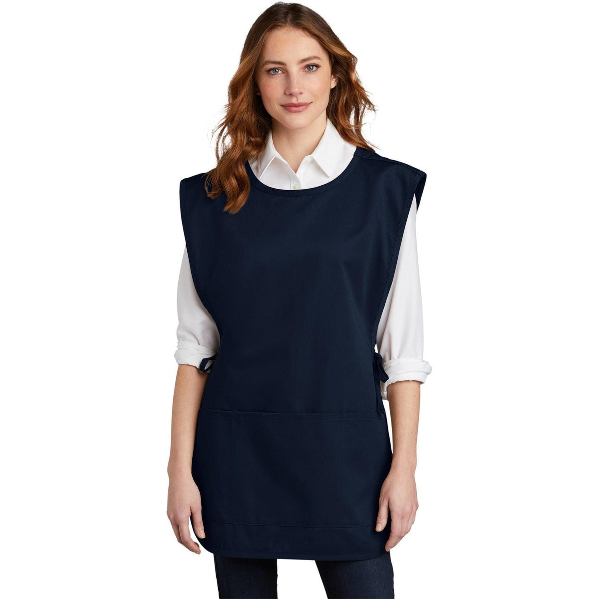 no-logo Port Authority Easy Care Cobbler Apron With Stain Release-Regular-Port Authority-Thread Logic