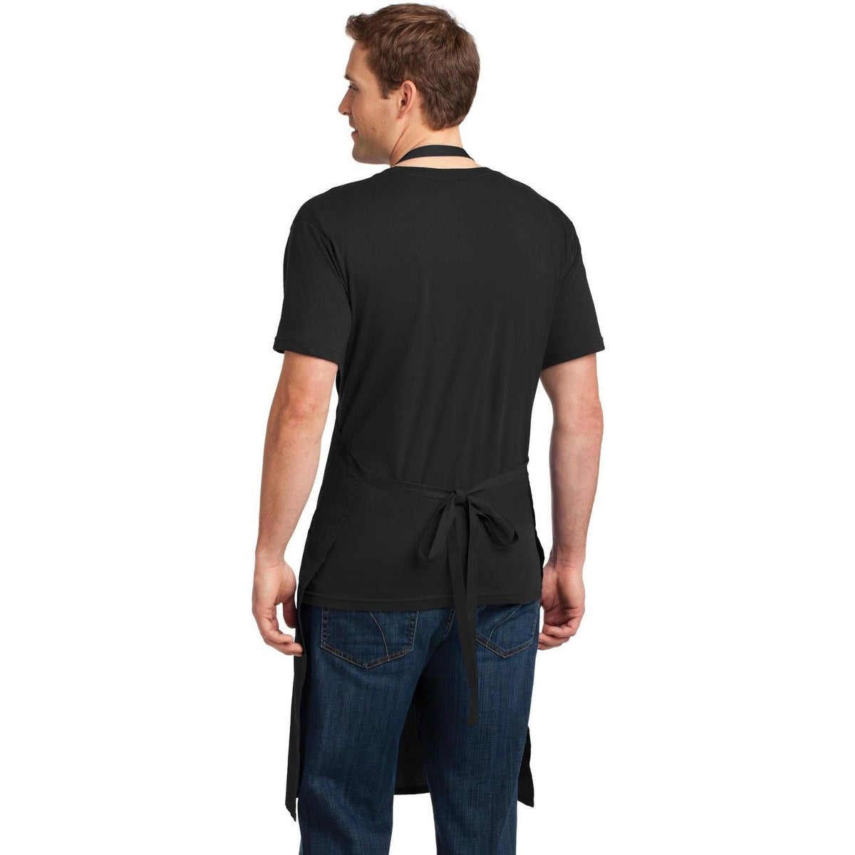 no-logo Port Authority Easy Care Extra Long Bib Apron With Stain Release-Regular-Port Authority-Thread Logic