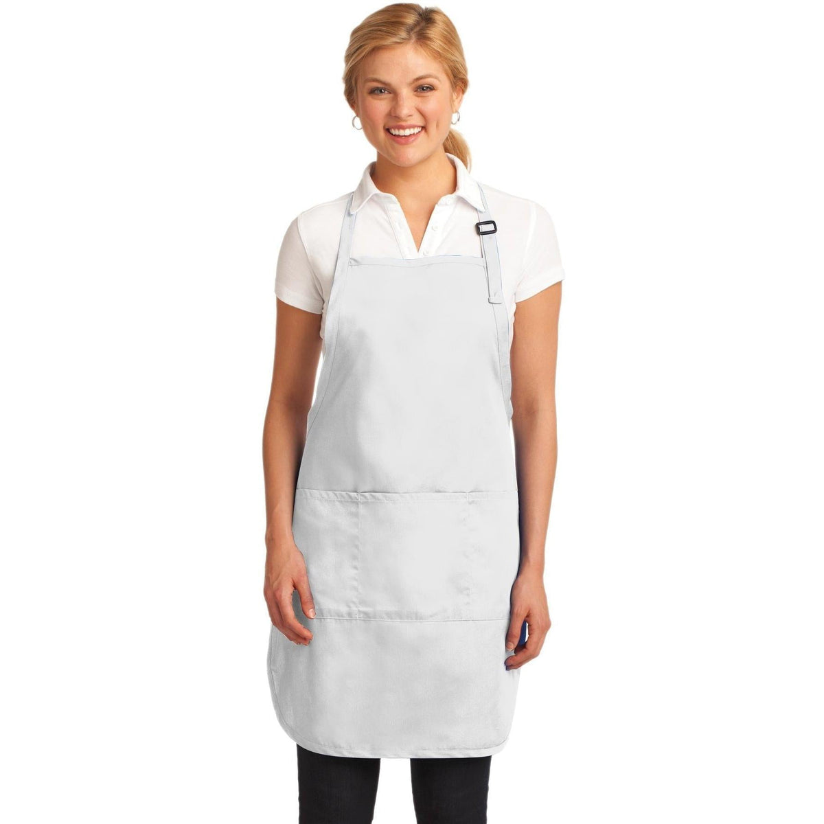 no-logo Port Authority Easy Care Full-Length Apron With Stain Release-Regular-Port Authority-Thread Logic