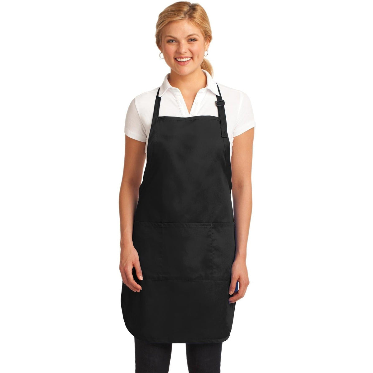 no-logo Port Authority Easy Care Full-Length Apron With Stain Release-Regular-Port Authority-Thread Logic