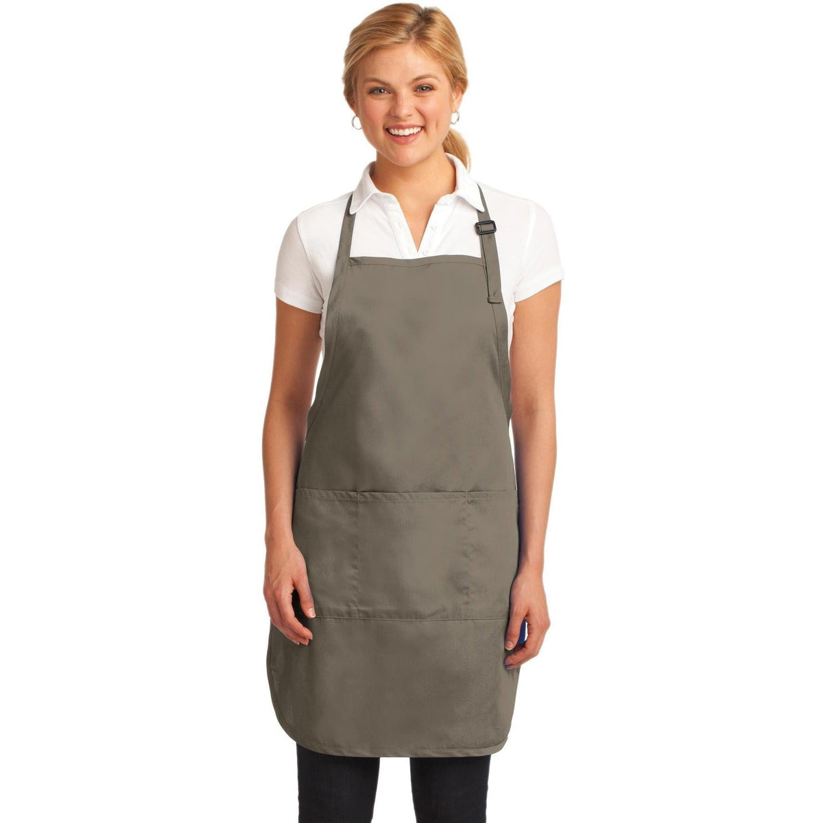 no-logo Port Authority Easy Care Full-Length Apron With Stain Release-Regular-Port Authority-Thread Logic