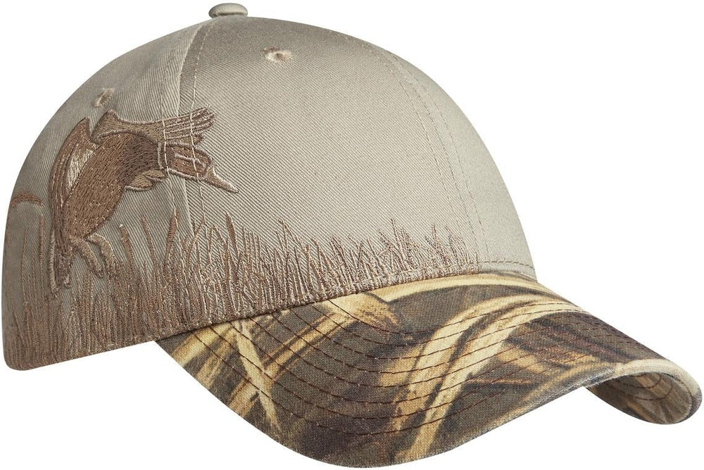 no-logo Port Authority Embroidered Camouflage Cap-Regular-Port Authority-Thread Logic 