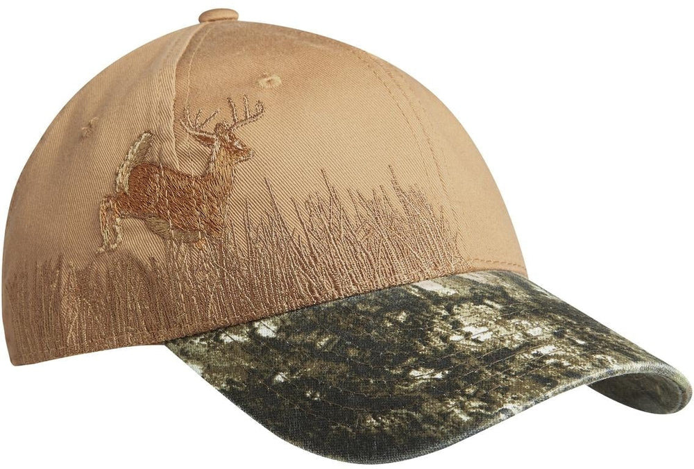 no-logo Port Authority Embroidered Camouflage Cap-Regular-Port Authority-Thread Logic 
