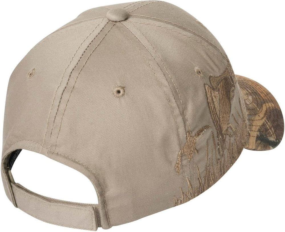 no-logo Port Authority Embroidered Camouflage Cap-Regular-Port Authority-Thread Logic 