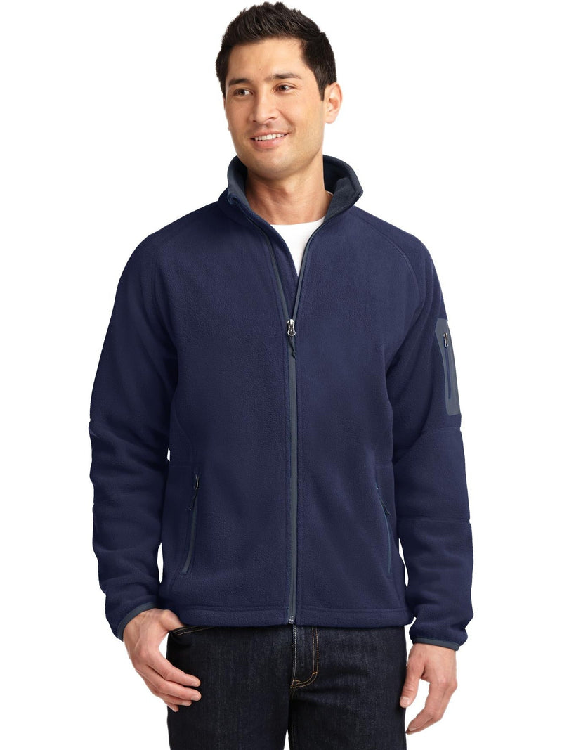 no-logo Port Authority Enhanced Value Fleece Jacket-Regular-Port Authority-Thread Logic