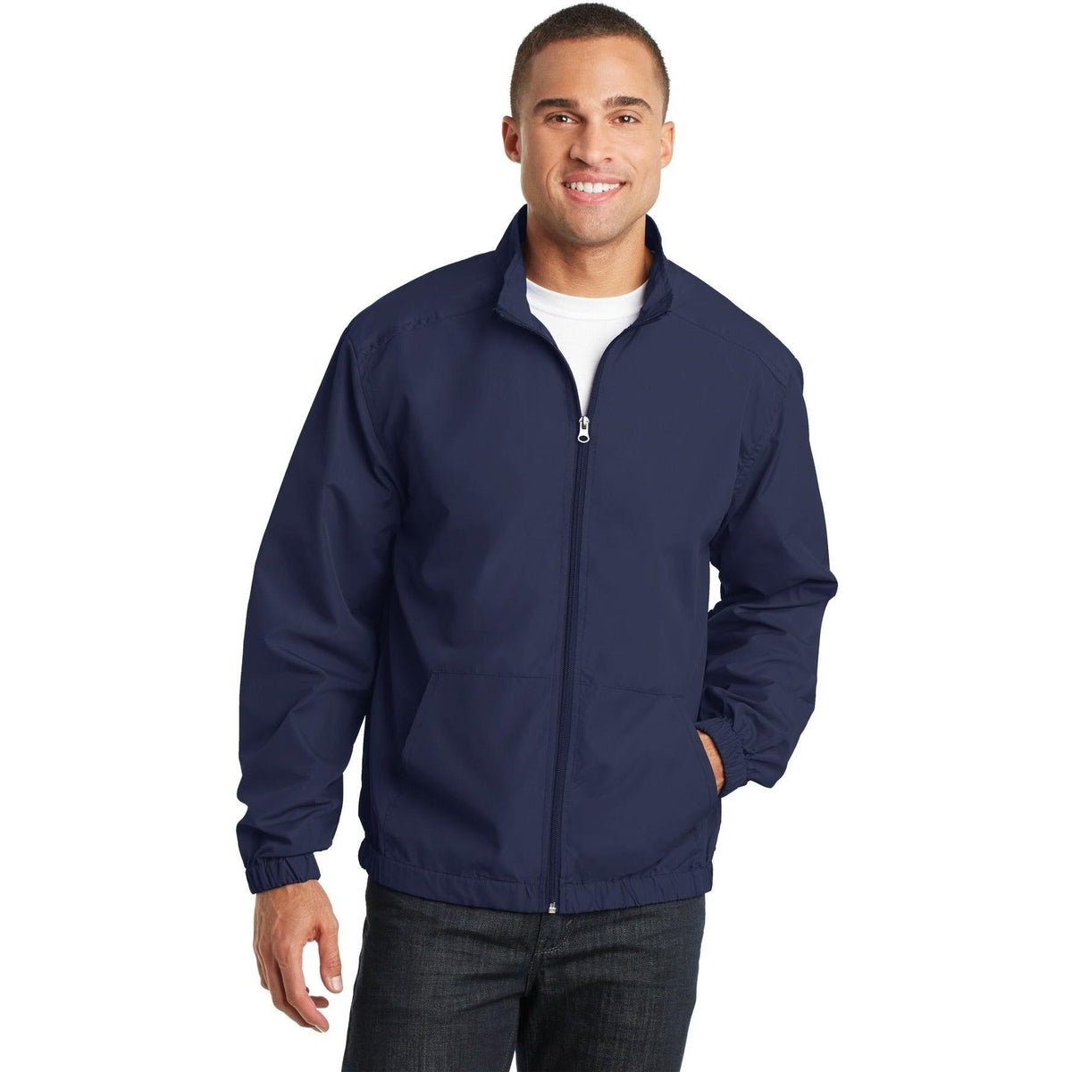 no-logo Port Authority Essential Jacket-Regular-Port Authority-Thread Logic