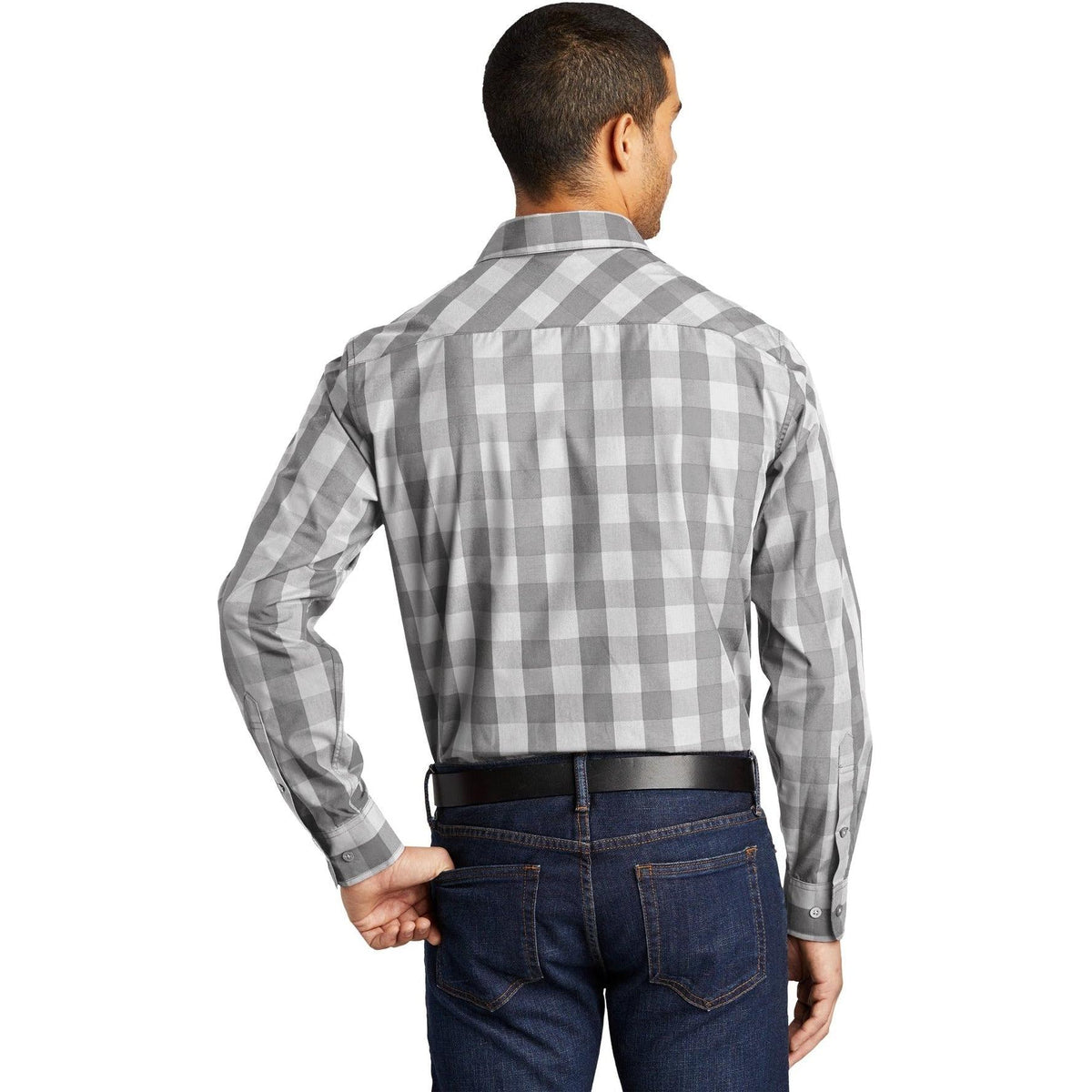 no-logo Port Authority Everyday Plaid Shirt-Active-Port Authority-Thread Logic