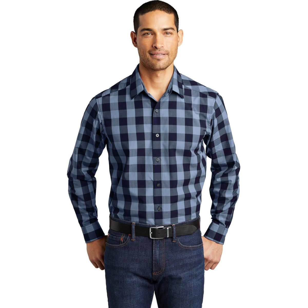 no-logo Port Authority Everyday Plaid Shirt-Active-Port Authority-Thread Logic