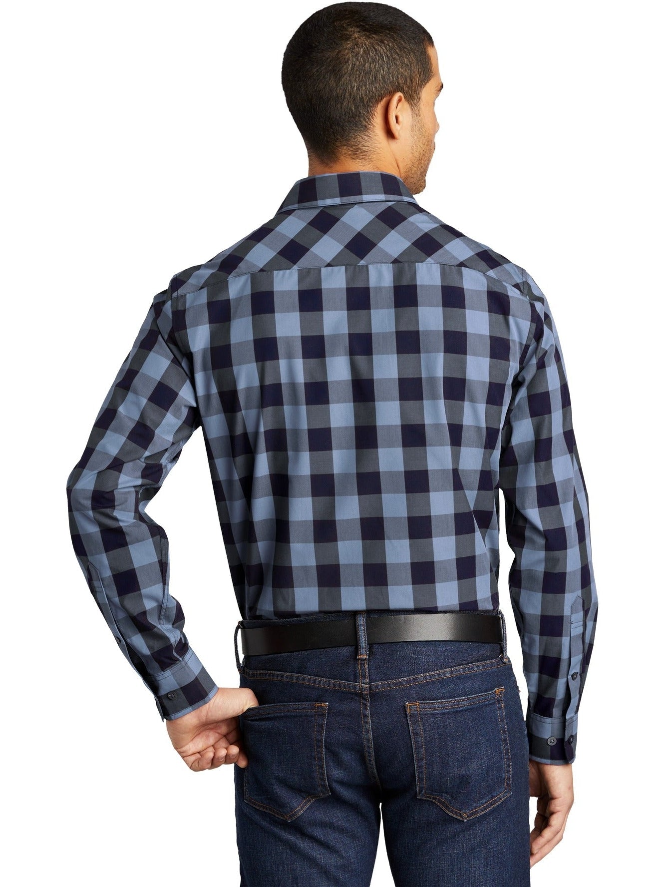 no-logo Port Authority Everyday Plaid Shirt-Active-Port Authority-Thread Logic