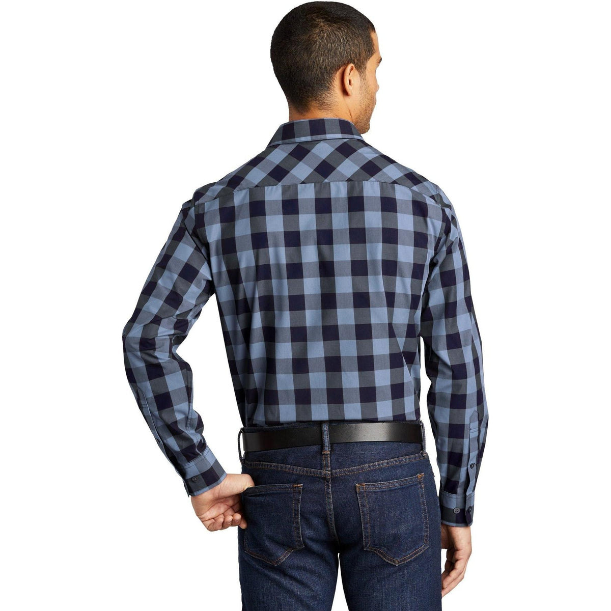 no-logo Port Authority Everyday Plaid Shirt-Active-Port Authority-Thread Logic