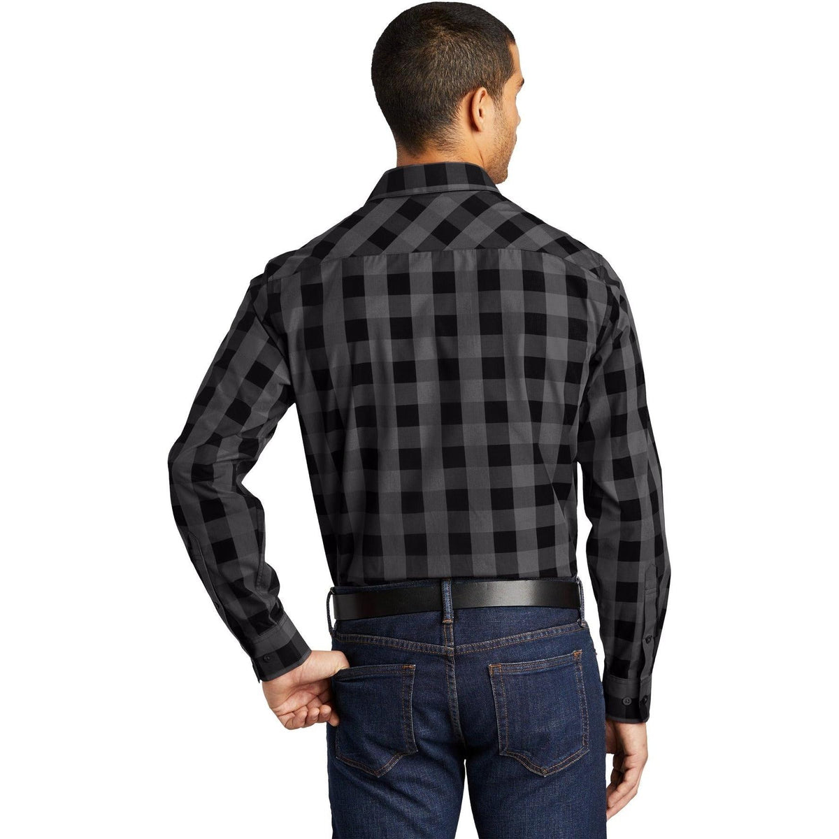 no-logo Port Authority Everyday Plaid Shirt-Active-Port Authority-Thread Logic