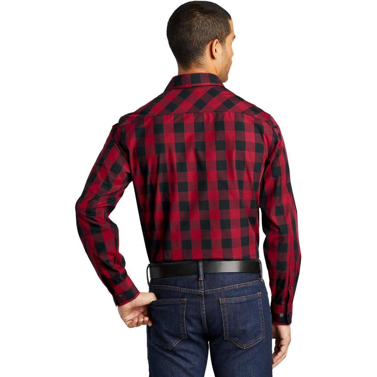 no-logo Port Authority Everyday Plaid Shirt-Active-Port Authority-Thread Logic