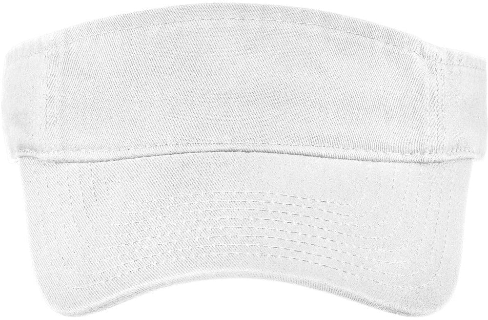 Port Authority Fashion Visor-Regular-Port Authority-White-OSFA-Thread Logic 