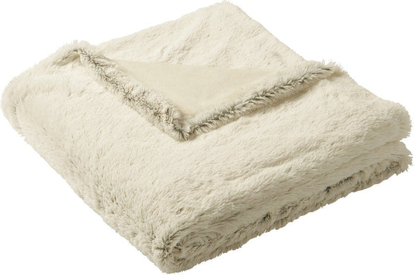 no-logo Port Authority Faux Fur Blanket-Regular-Port Authority-Marshmallow-1 Size-Thread Logic