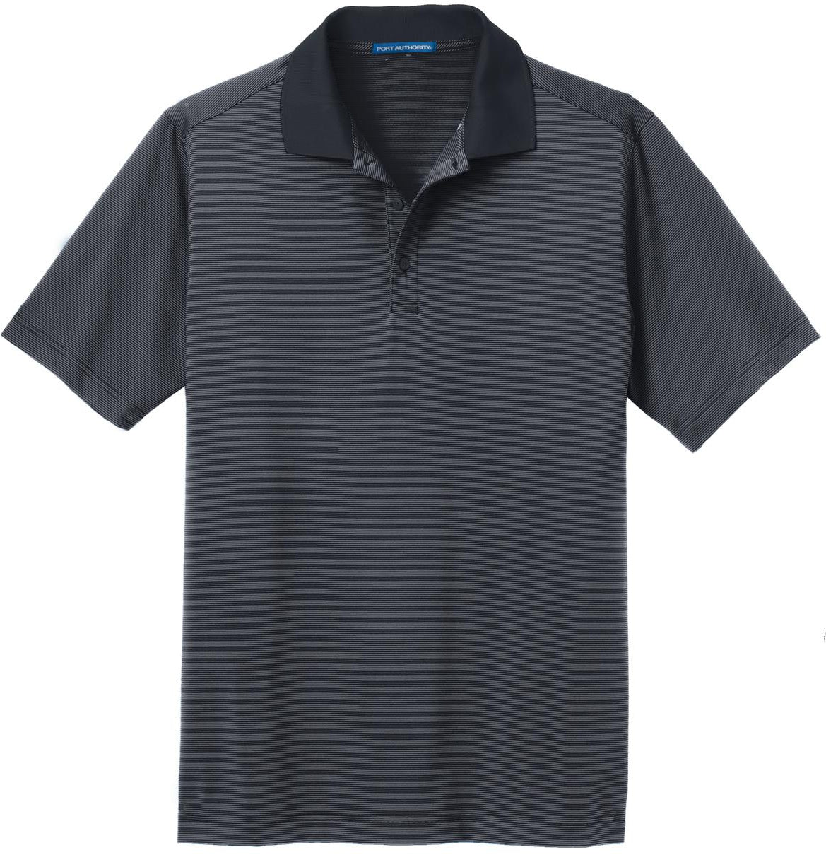 Port Authority Fine Stripe Performance Polo