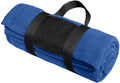 no-logo Port Authority Fleece Blanket With Carrying Strap-Regular-Port Authority-True Royal-1 Size-Thread Logic