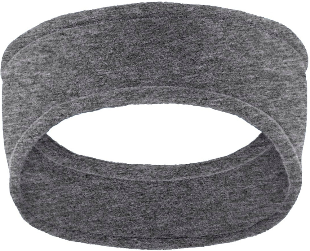Port Authority Fleece Headband-Regular-Port Authority-Midnight Heather-OSFA-Thread Logic 