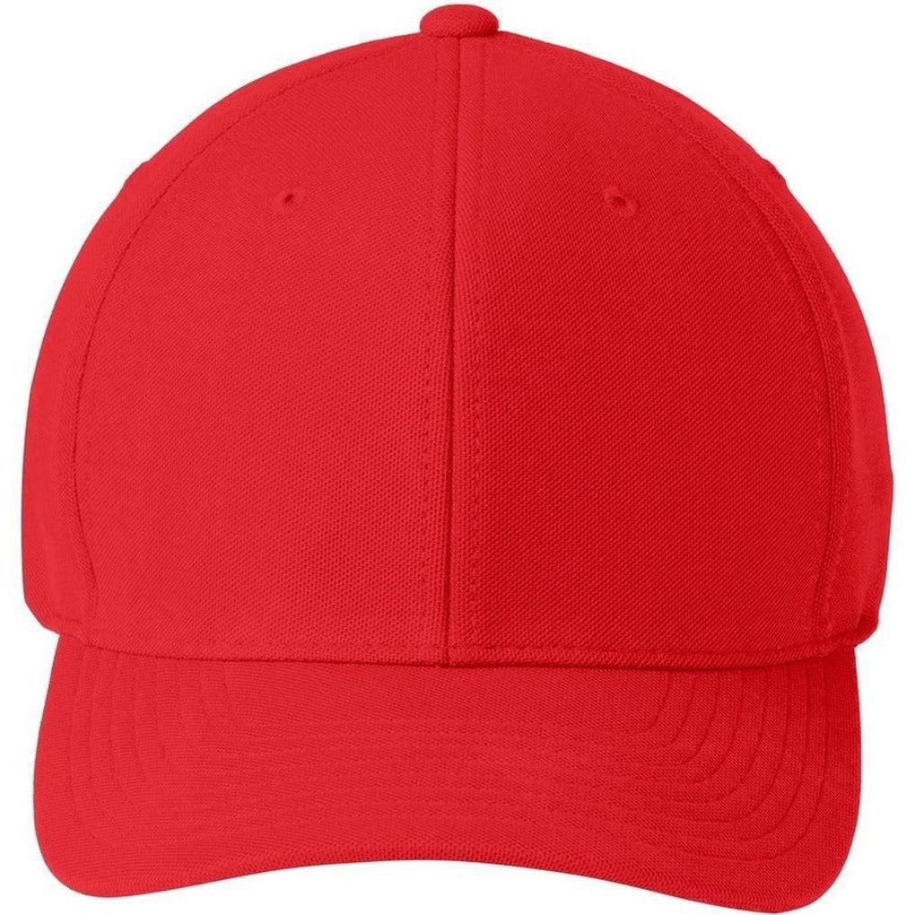 no-logo Port Authority Flexfit 110 & Dry Mini Pique Cap-Regular-Port Authority-Red-OSFA-Thread Logic 