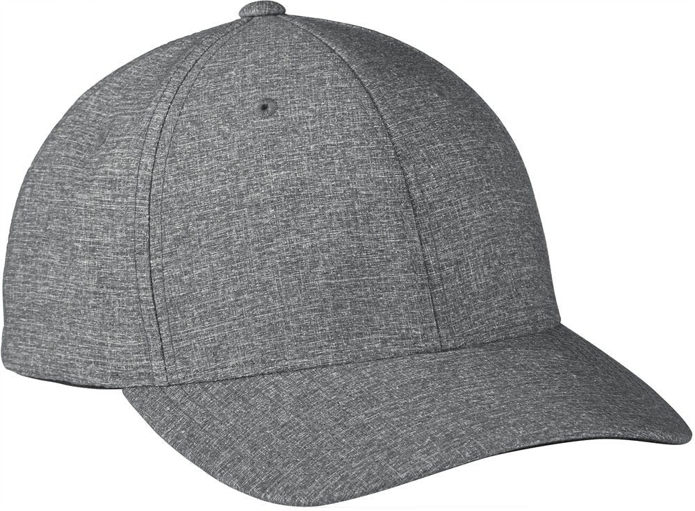 no-logo Port Authority Flexfit 110 Performance Snapback Cap-Regular-Port Authority-Heather Grey-OSFA-Thread Logic 