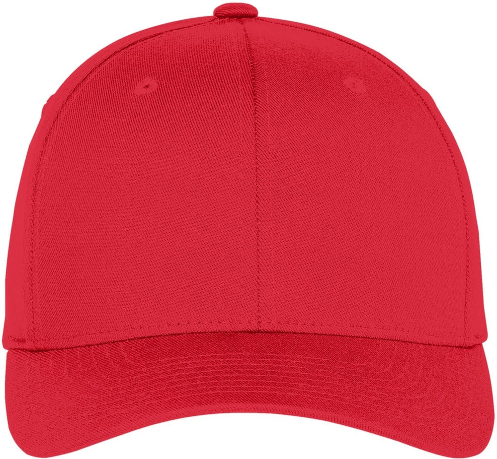 Port Authority Flexfit Cap-Regular-Port Authority-Red-S/M-Thread Logic 