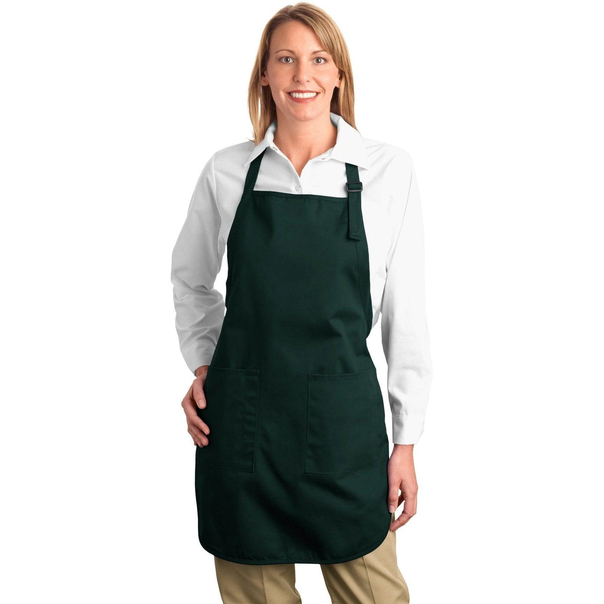no-logo Port Authority Full Length Apron with Teflon Coating-Regular-Port Authority-Thread Logic