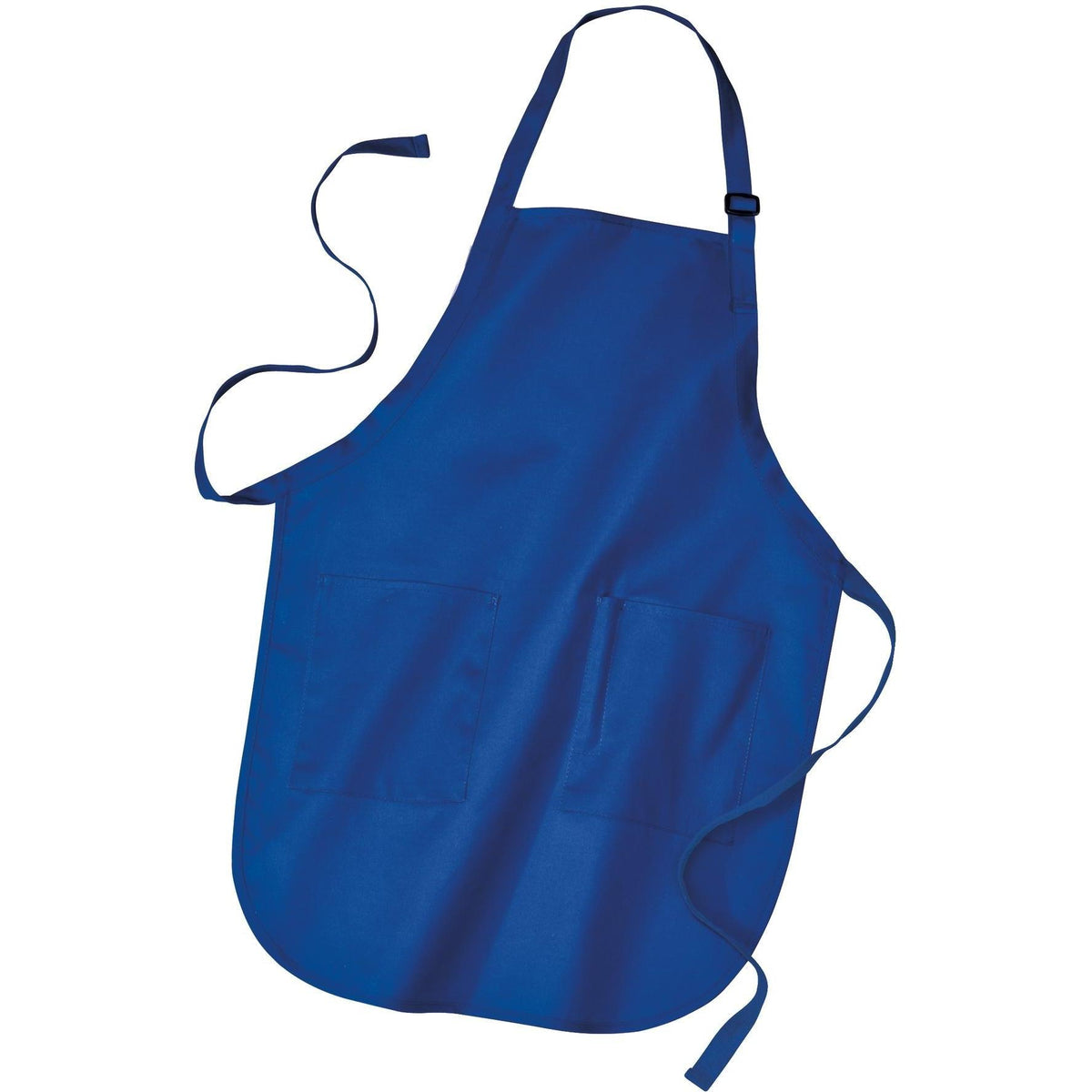no-logo Port Authority Full Length Apron with Teflon Coating-Regular-Port Authority-Royal-1 Size-Thread Logic