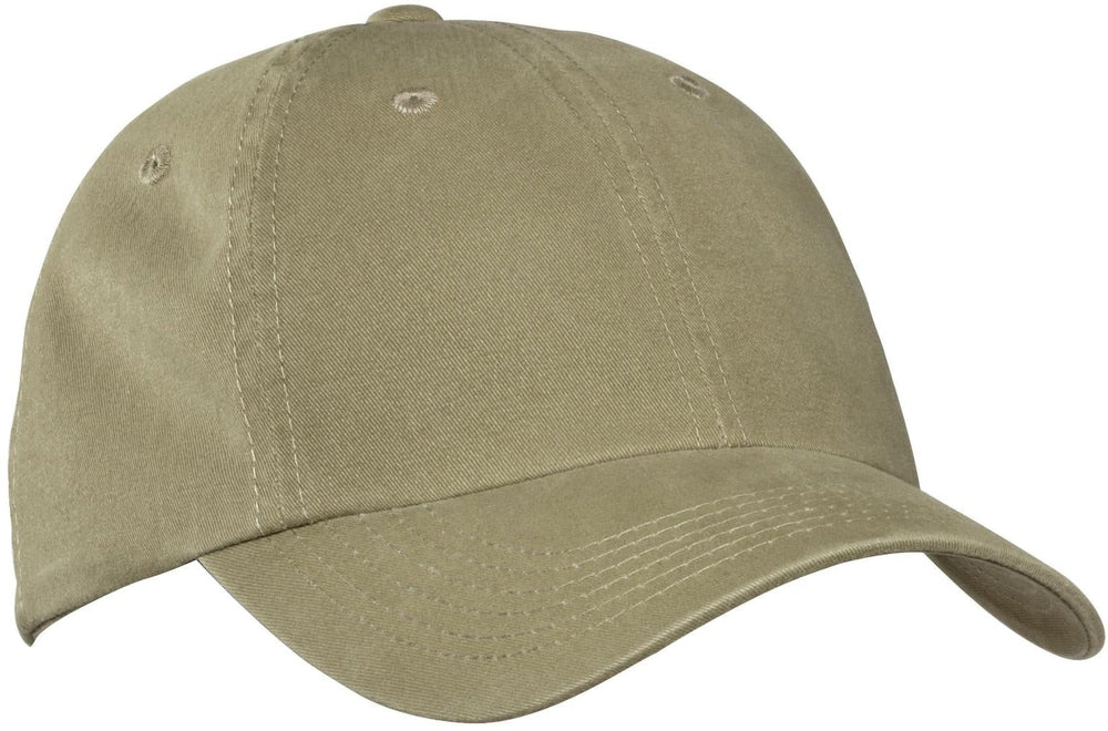 no-logo Port Authority Garment Dyed Cap-Regular-Port Authority-Thread Logic 