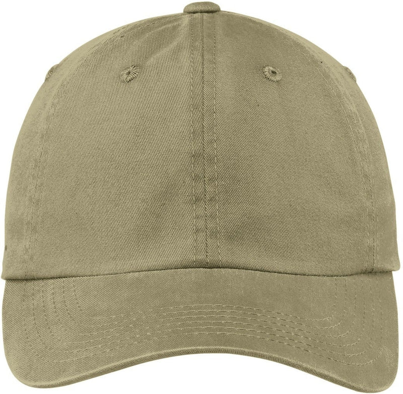 Port Authority Garment Dyed Cap-Regular-Port Authority-Khaki-OSFA-Thread Logic 